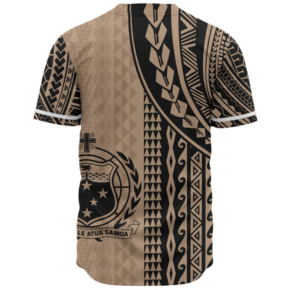 Samoa Baseball Shirt Polynesian Tattoo