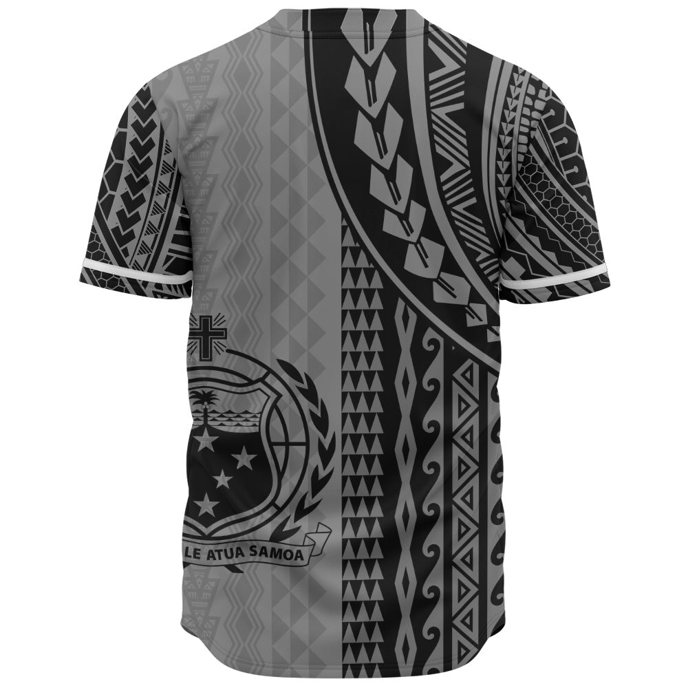 Samoa Baseball Shirt Polynesian Tattoo