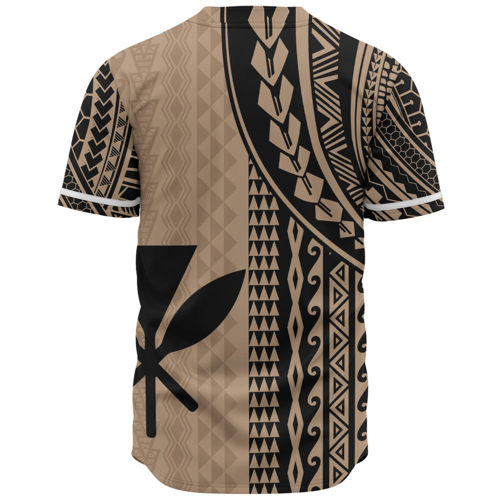 Hawaii Baseball Shirt Kanaka Maoli Polynesian Tattoo