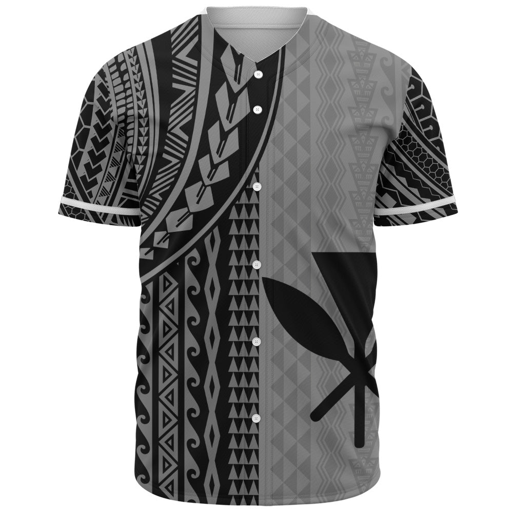 Hawaii Baseball Shirt Kanaka Maoli Polynesian Tattoo