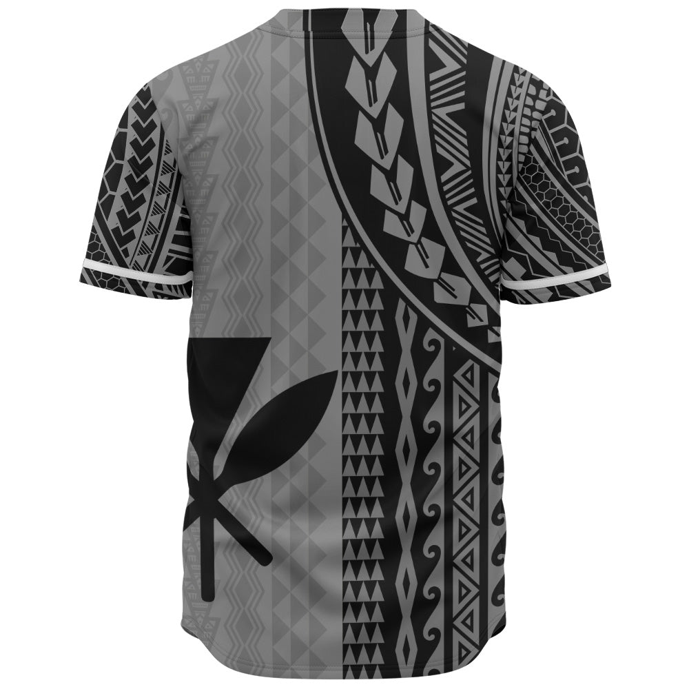 Hawaii Baseball Shirt Kanaka Maoli Polynesian Tattoo
