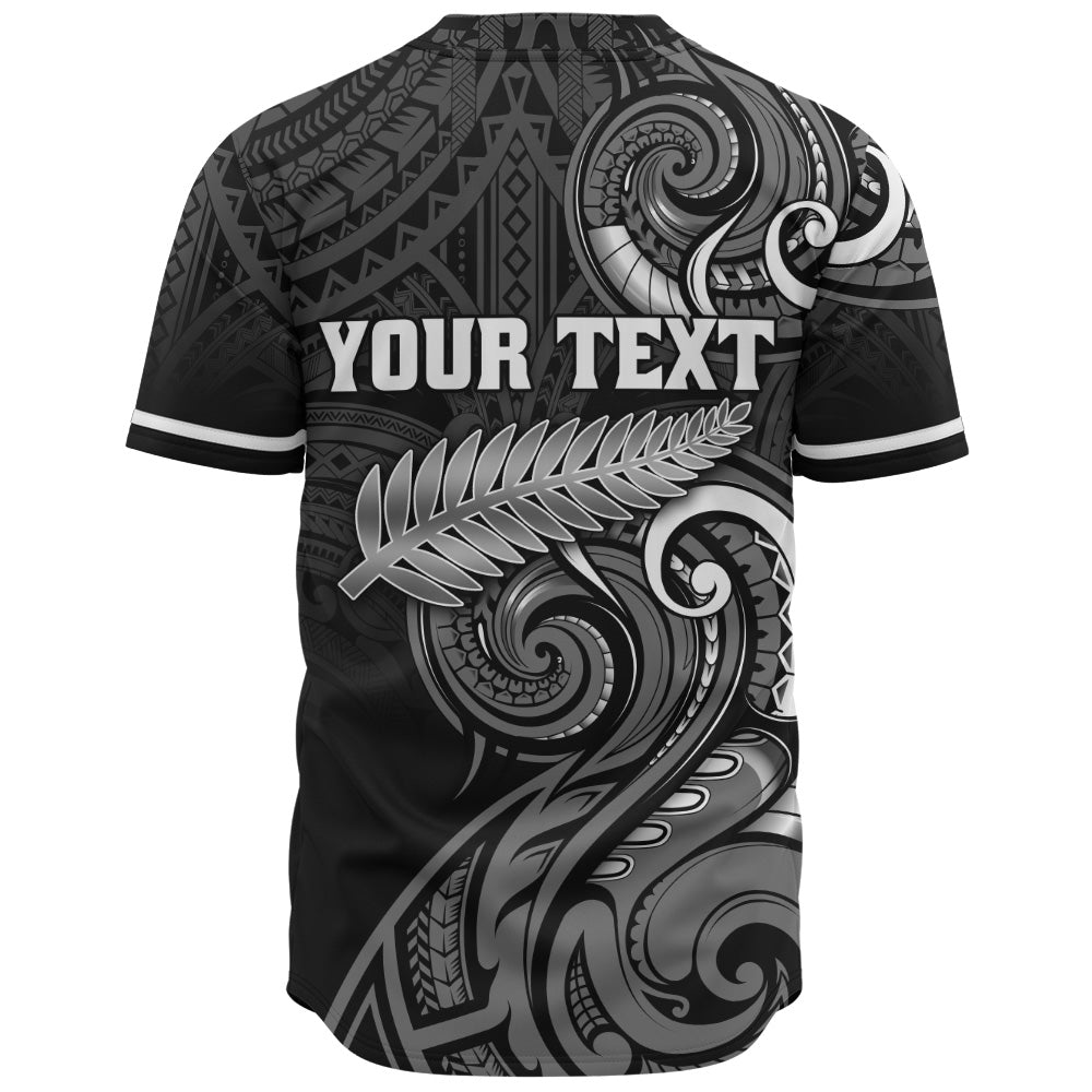New Zealand Baseball Shirt Maori Koru Spirit Style