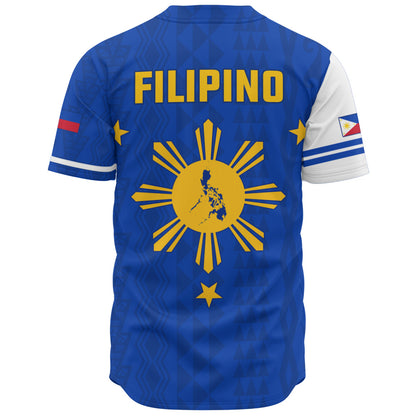 Philippines Filipinos Baseball Shirt Island Pride Style