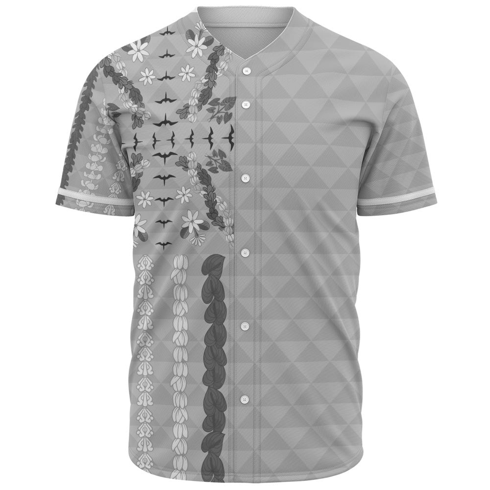 Hawaii Baseball Shirt Lei Flower Island Elegance