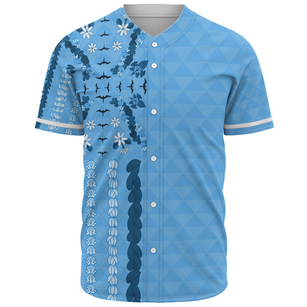 Hawaii Baseball Shirt Lei Flower Island Elegance