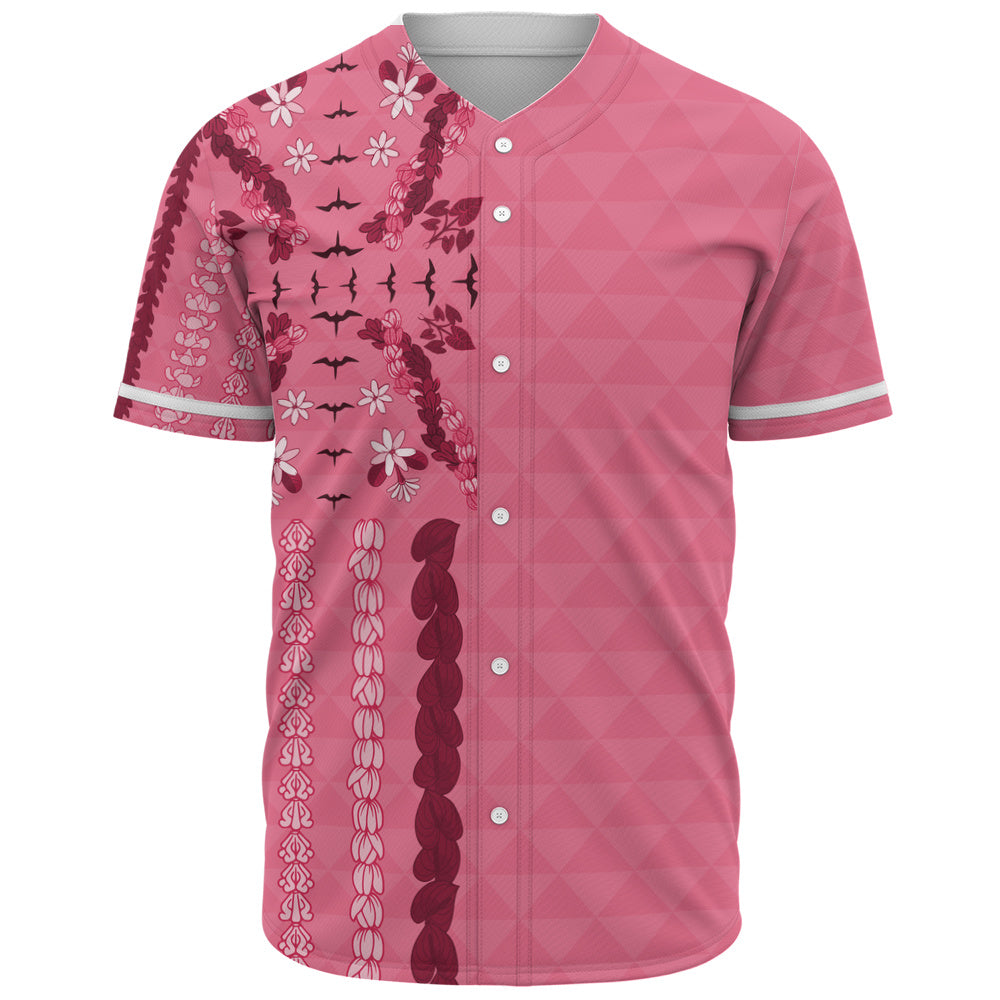 Hawaii Baseball Shirt Lei Flower Island Elegance