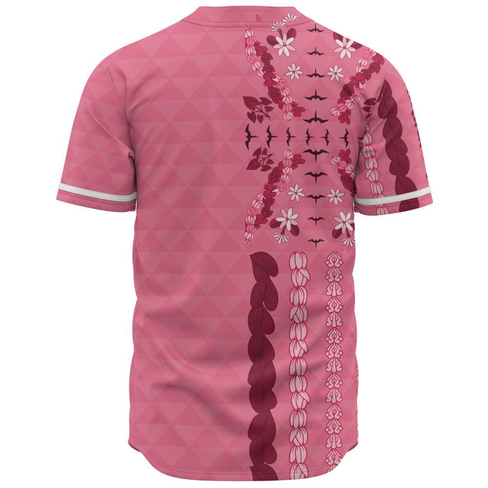 Hawaii Baseball Shirt Lei Flower Island Elegance