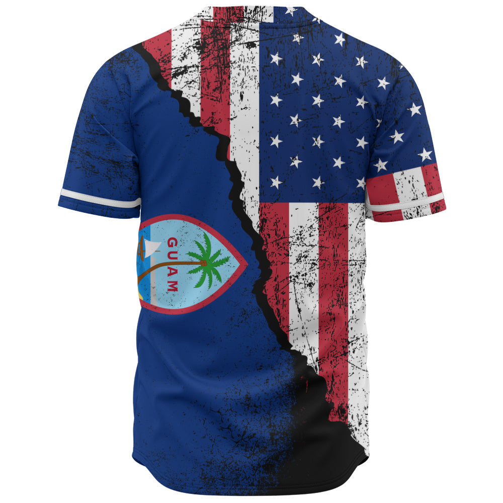 Guam Baseball Shirt American Unity Style