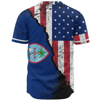 Guam Baseball Shirt American Unity Style