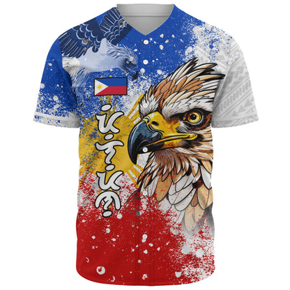 Philippines Filipinos Baseball Shirt Eagle Flag Warrior Pride