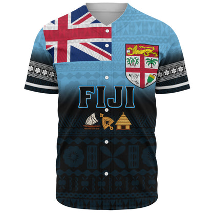 Fiji Baseball Shirt 679 Island Crest Tribal Pride