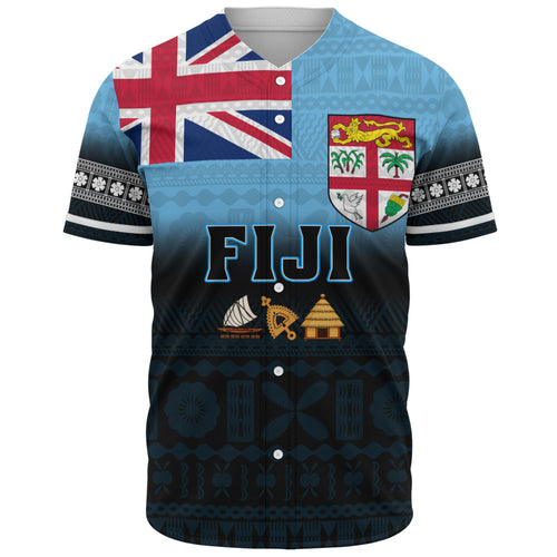 Fiji Baseball Shirt 679 Island Crest Tribal Pride