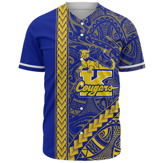 Henry J. Kaiser High School (Hawaii) Baseball Shirt Tribal Polynesian Pride Style