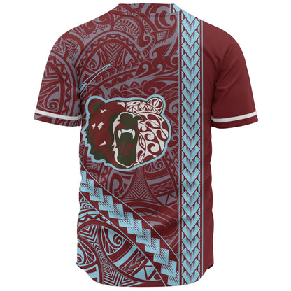 Henry Perrine Baldwin High School Baseball Shirt Tribal Polynesian Pride Style
