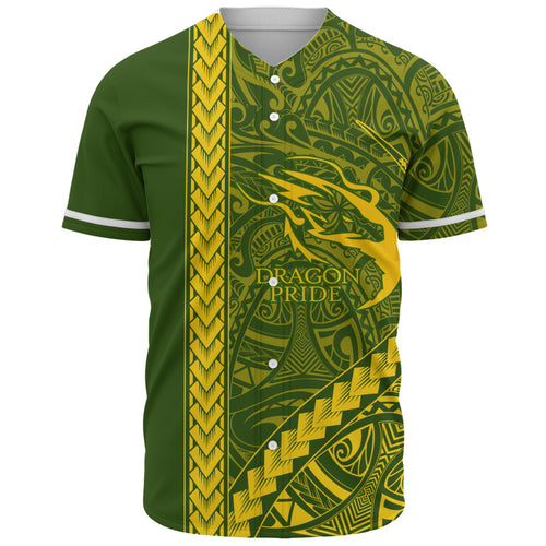 Honokaʻa High & Intermediate School Baseball Shirt Tribal Polynesian Pride Style
