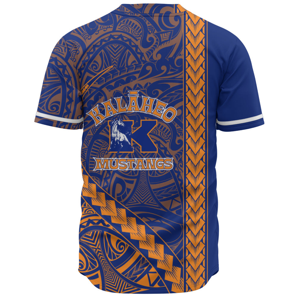 Kalaheo High School Baseball Shirt Tribal Polynesian Pride Style