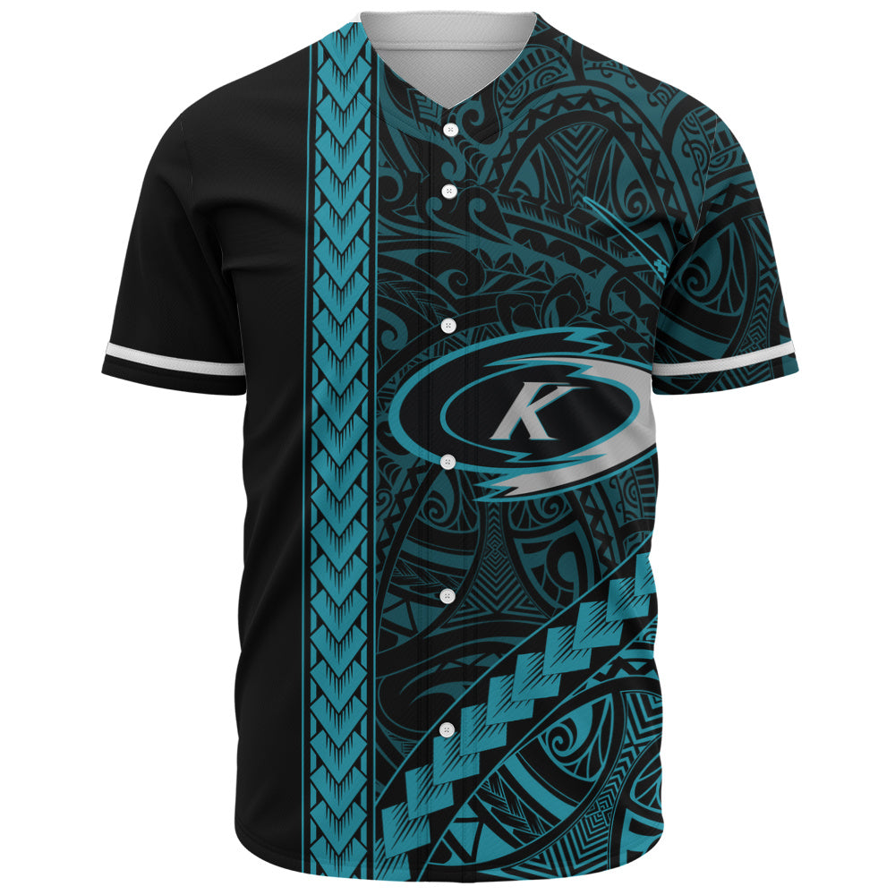 Kapolei High School Baseball Shirt Tribal Polynesian Pride Style
