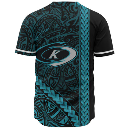 Kapolei High School Baseball Shirt Tribal Polynesian Pride Style