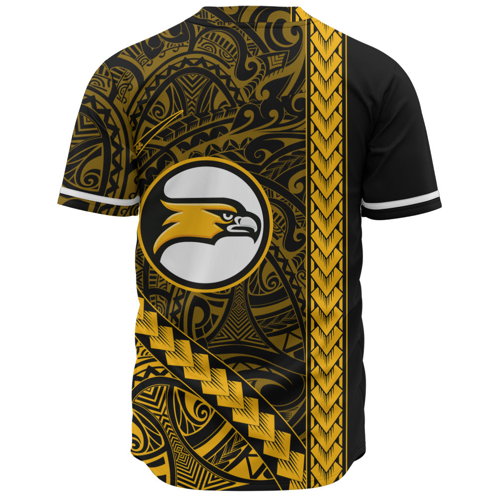 Nanakuli High and Intermediate School Baseball Shirt Tribal Polynesian Pride Style