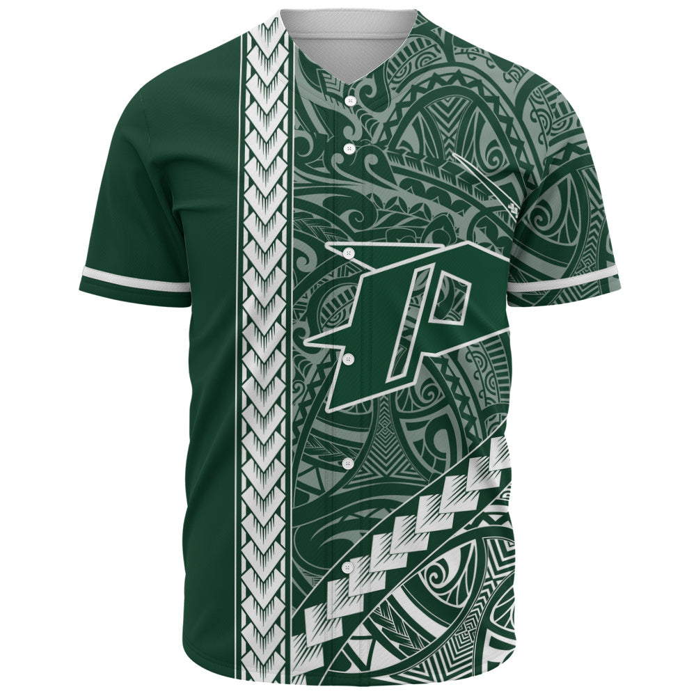 Pahoa High and Intermediate School Baseball Shirt Tribal Polynesian Pride Style