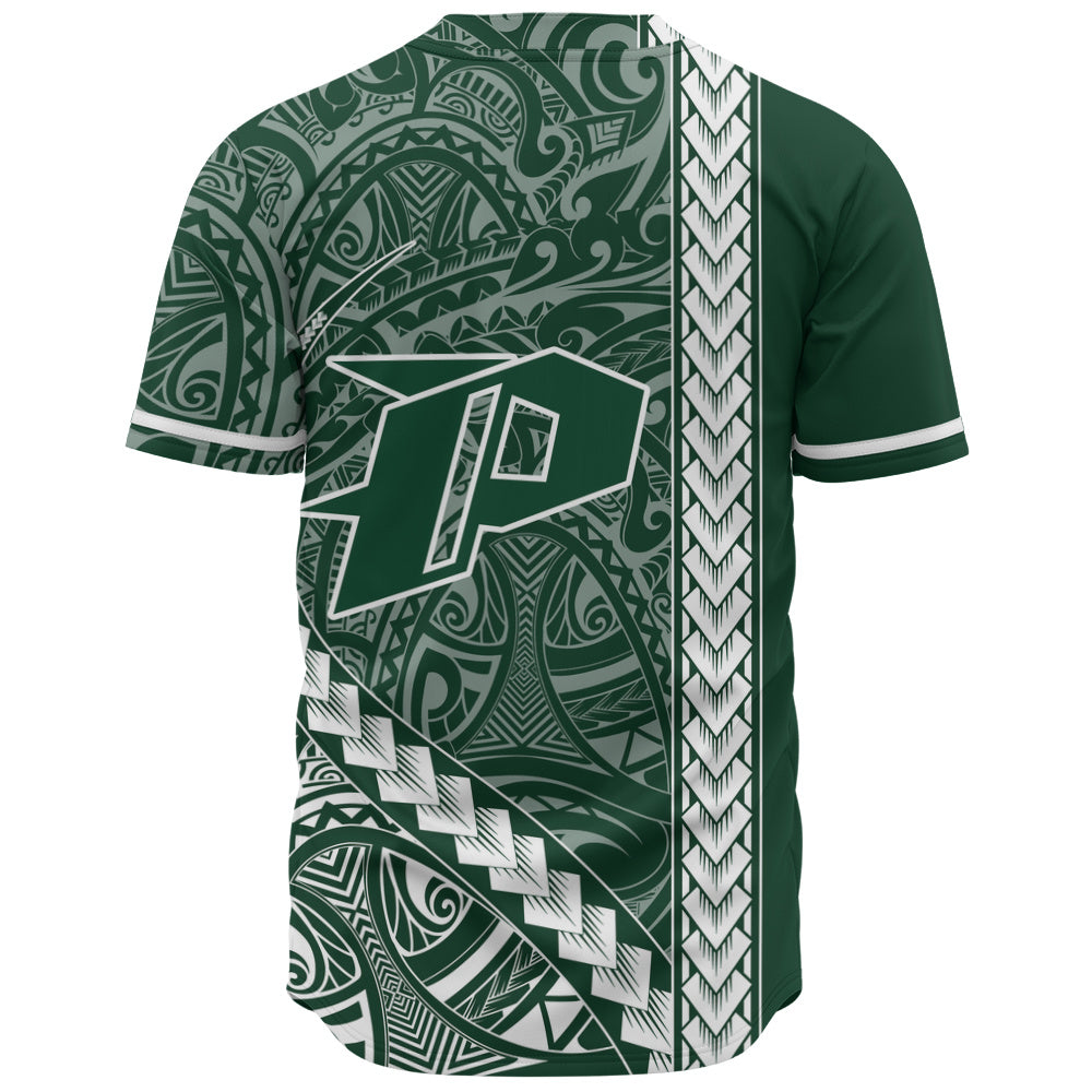 Pahoa High and Intermediate School Baseball Shirt Tribal Polynesian Pride Style