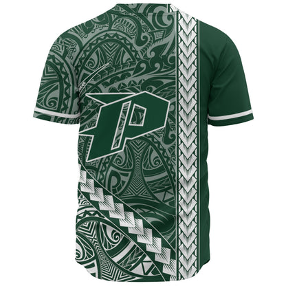 Pahoa High and Intermediate School Baseball Shirt Tribal Polynesian Pride Style