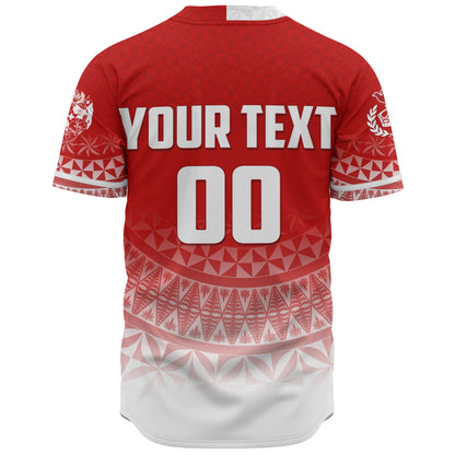 Tonga Baseball Shirt Mate Ma'a Tonga Rugby Ngatu Athletic Style