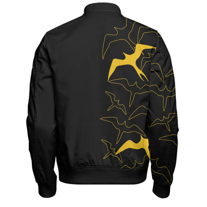 Hawaii Bomber Jacket Iwa Bird Flight Style