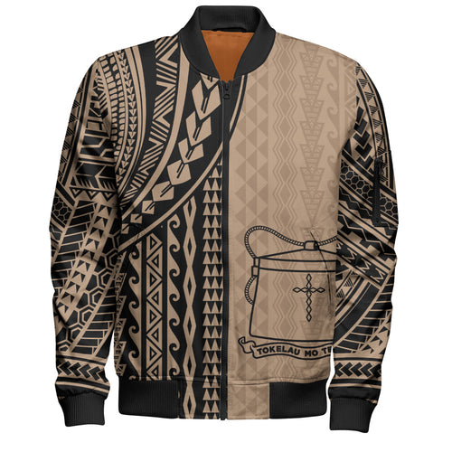 Tokelau Bomber Jacket Polynesian Tattoo