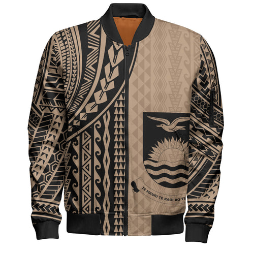 Kiribati Bomber Jacket Polynesian Tattoo