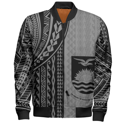 Kiribati Bomber Jacket Polynesian Tattoo