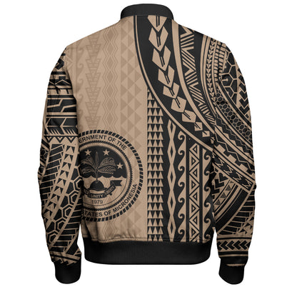 Federated States Of Micronesia Bomber Jacket Polynesian Tattoo