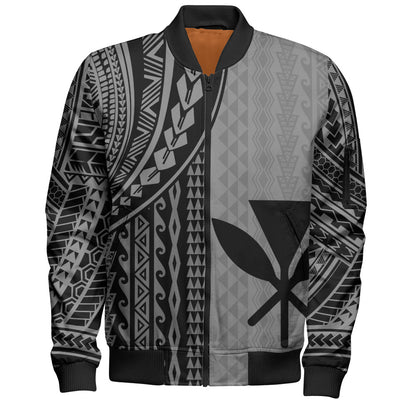 Hawaii Bomber Jacket Kanaka Maoli Polynesian Tattoo