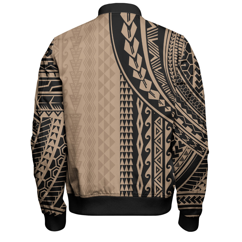 Hawaii Bomber Jacket Polynesia Polynesian Tattoo