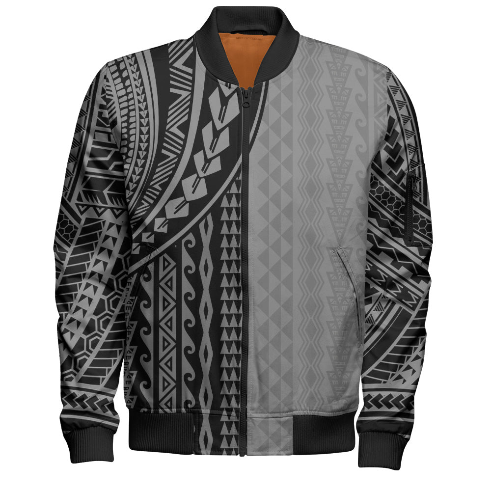 Hawaii Bomber Jacket Polynesia Polynesian Tattoo