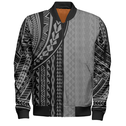Hawaii Bomber Jacket Polynesia Polynesian Tattoo