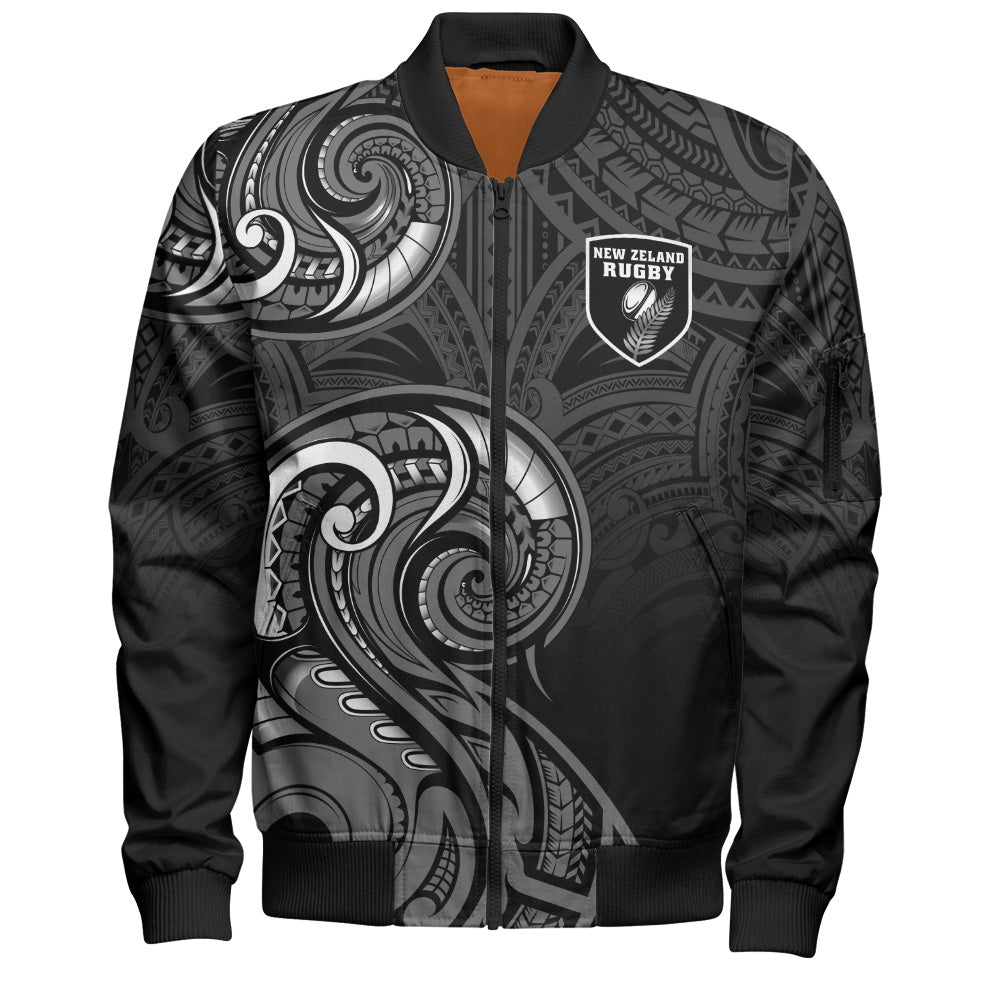 New Zealand Bomber Jacket Maori Koru Spirit Style