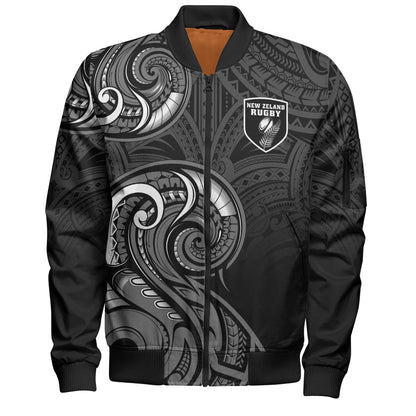 New Zealand Bomber Jacket Maori Koru Spirit Style