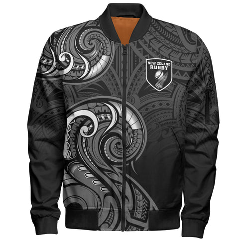 New Zealand Bomber Jacket Maori Koru Spirit Style