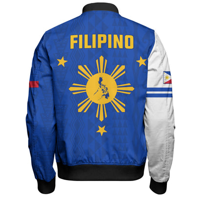 Philippines Filipinos Bomber Jacket Island Pride Style