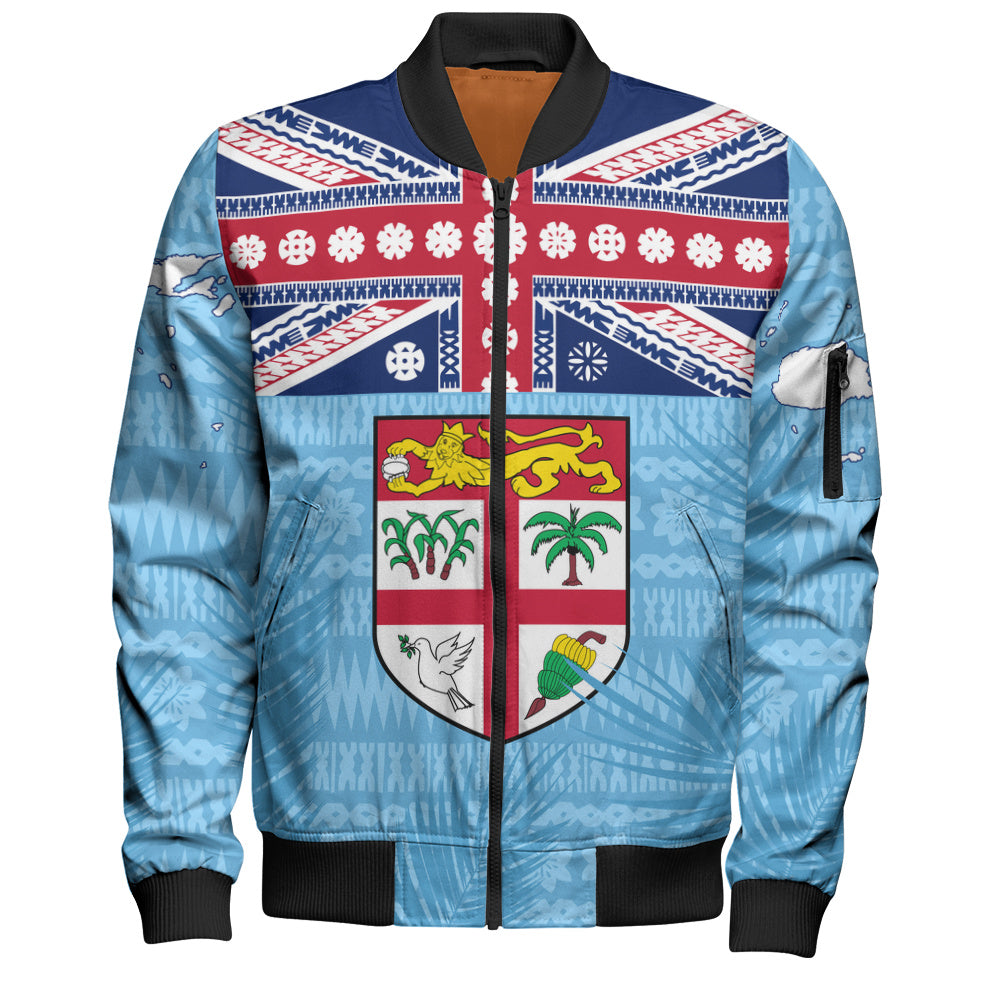 Fiji Bomber Jacket Fiji Day Island Crest Pride
