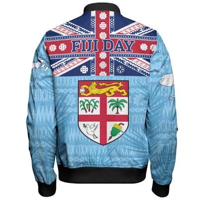 Fiji Bomber Jacket Fiji Day Island Crest Pride