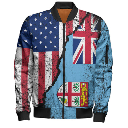 Fiji Bomber Jacket Fijian American Unity Style