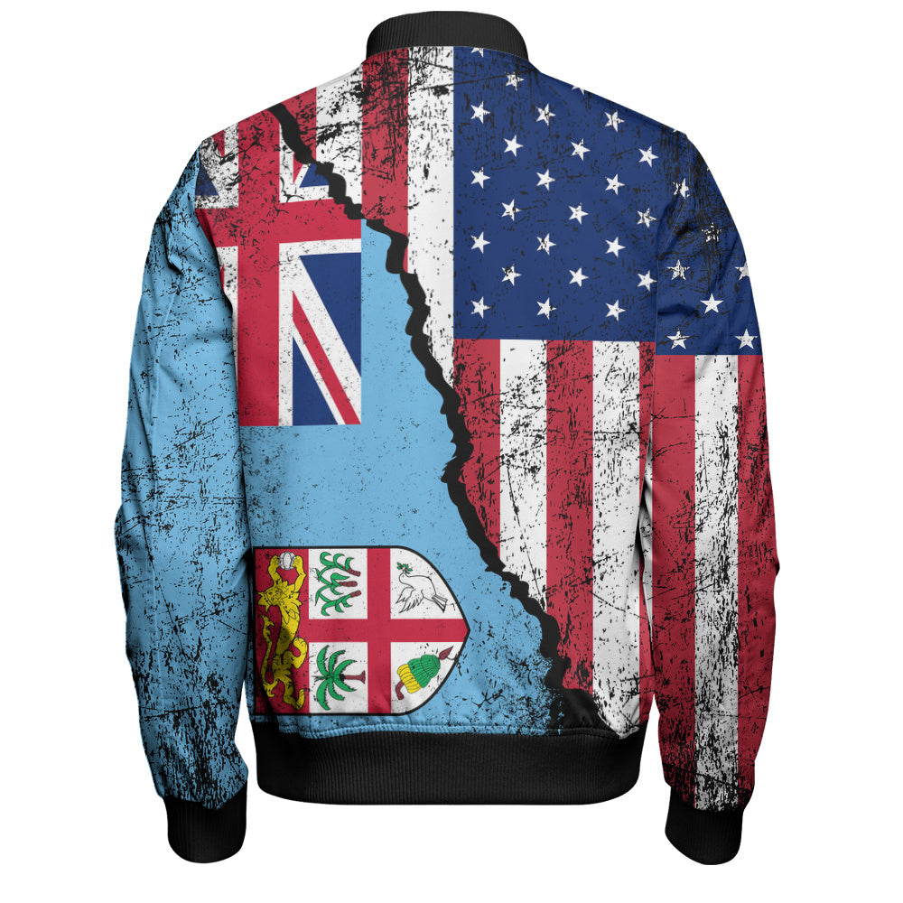 Fiji Bomber Jacket Fijian American Unity Style