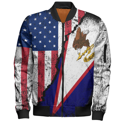 American Samoa Bomber Jacket American Unity Style