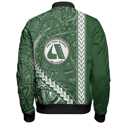 ʻAiea High School Bomber Jacket Tribal Polynesian Pride Style