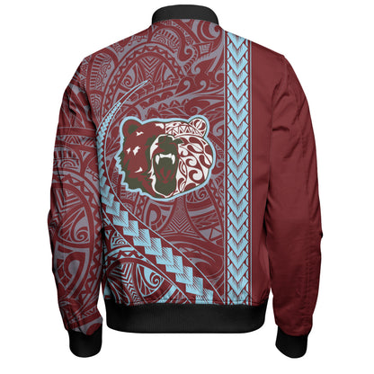 Henry Perrine Baldwin High School Bomber Jacket Tribal Polynesian Pride Style