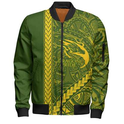 Honokaʻa High & Intermediate School Bomber Jacket Tribal Polynesian Pride Style