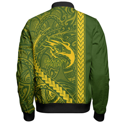 Honokaʻa High & Intermediate School Bomber Jacket Tribal Polynesian Pride Style