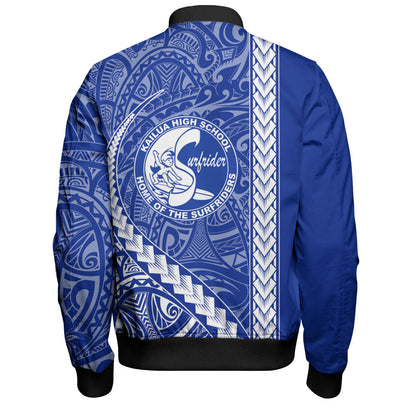 Kailua High School Bomber Jacket Tribal Polynesian Pride Style